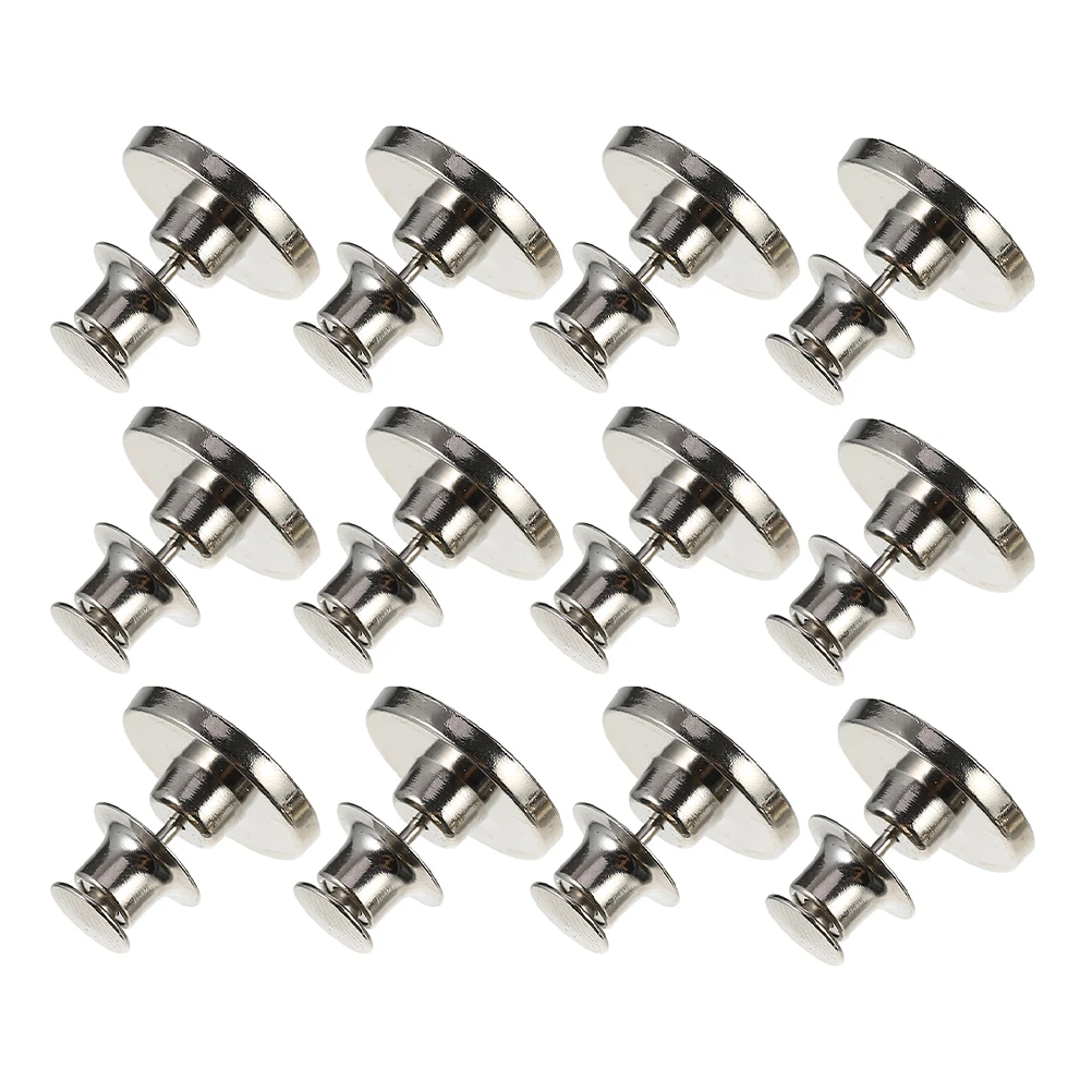 

12 pcs Alloy Jeans Buttons for Waistband No Sew Adjustable Snaps Detachable Removable Reusable Pants Skirts Buckles