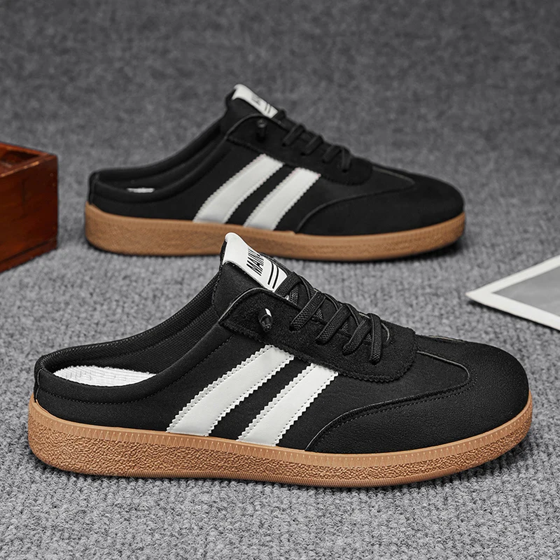 Sandalias deportivas de hombre, de talla grande, con puntera ancha, ligeras, de fácil calzado y descalzado, con buen agarre y diseño cómodo para el uso diario.