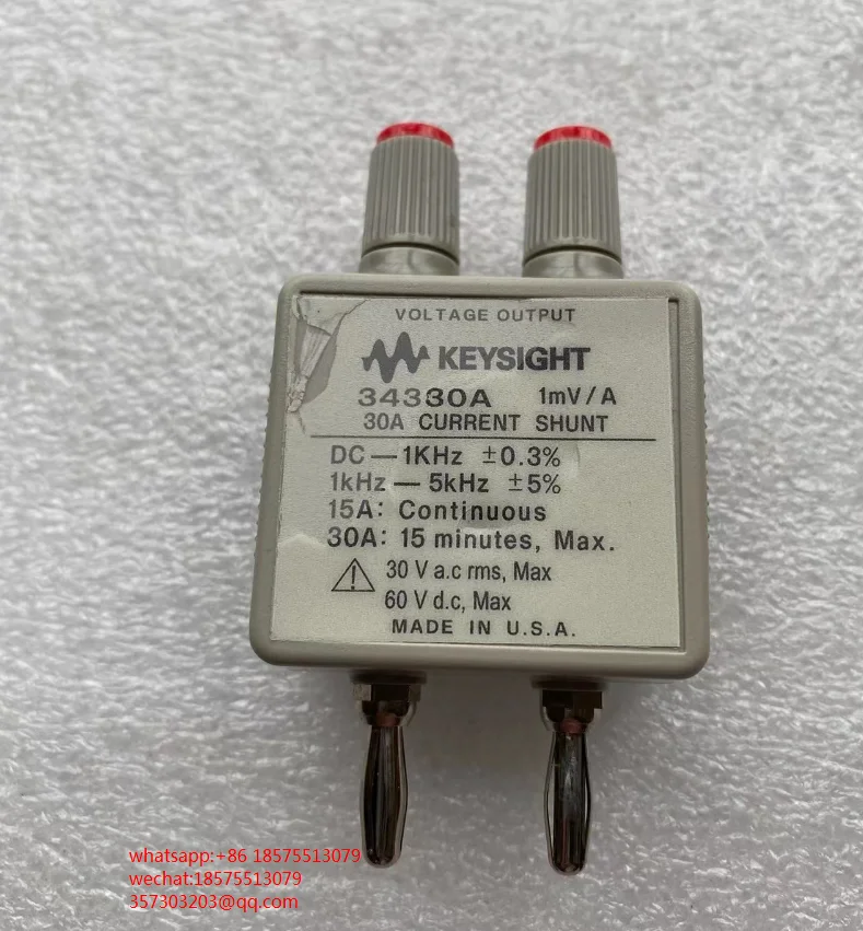 1 шт., шунт для Agilent /Keysight 34330A