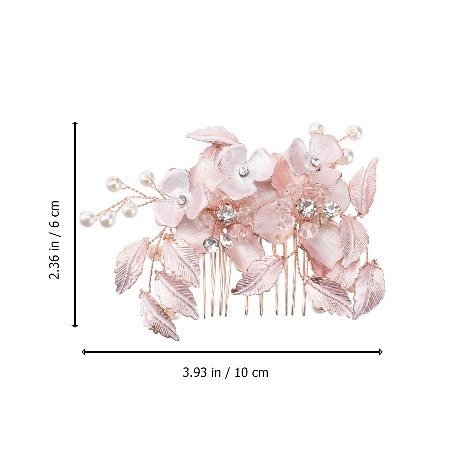 1 قطعة مشط شكل زهرة أنيقة كريستال غطاء الرأس الزفاف للنساء الزفاف أغطية الرأس الزفاف موضة لامعة أغطية الرأس الإكسسوار #4