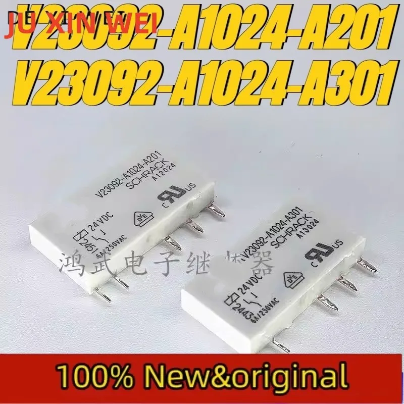 （Brand New Original）1pcs/lot 100% original genuine relay:V23092-A1024-A201 V23092-A1024-A301 24V 6A 5pins