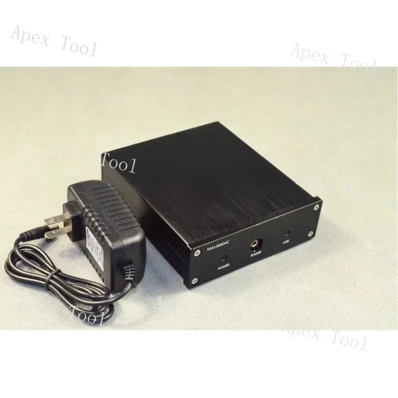 

Double parallel TDA1305 DAC chip + CS8412 Digital reception + CM108 USB Fever Class HIFI DAC Decoder With fiber coaxial input
