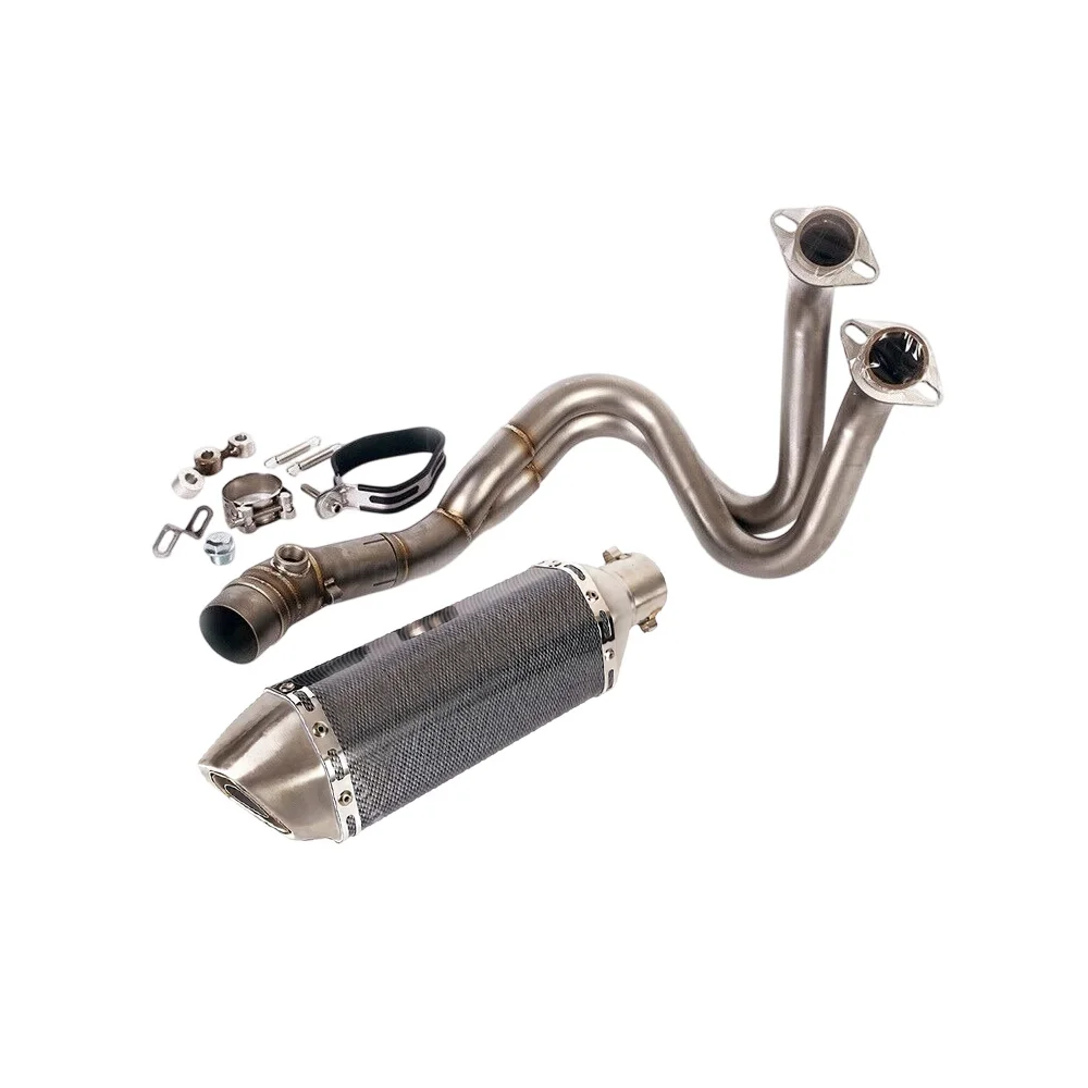 Für Kawasaki Ninja 650 Z650 2017-2021 Auspuffanlagen Krümmerrohr 51mm Schalldämpfer Auspuffrohre – Detail 4