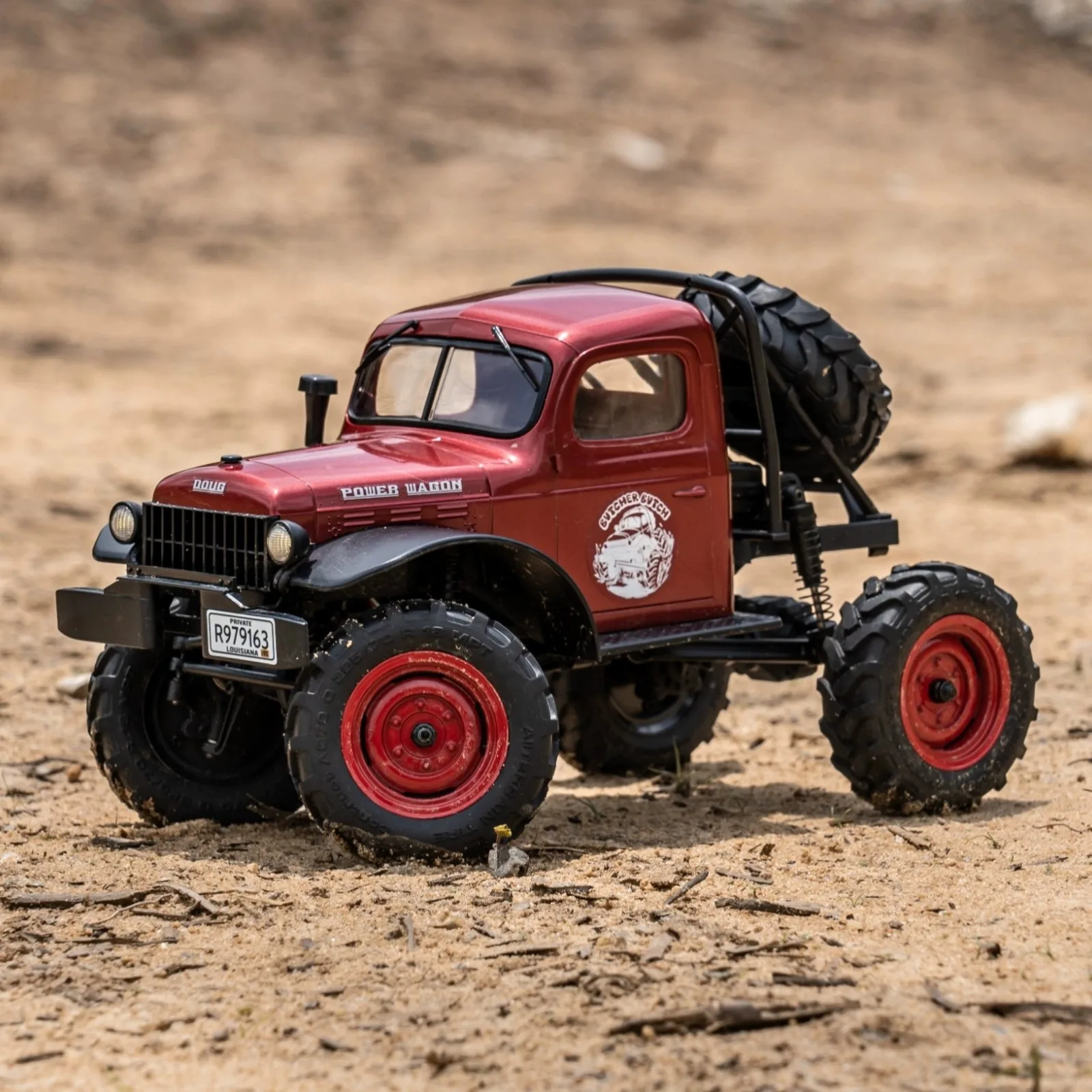 Xiaoqi-Véhicule d'escalade télécommandé FMS1/24 FCX24 Power Wagon, coque dure, véhicule tout-terrain, demi-camion, jouet modèle de simulation