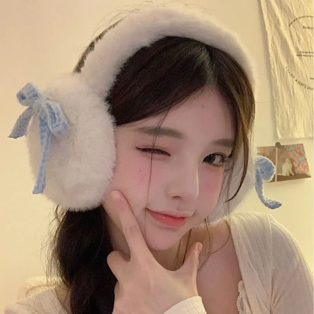 New Plush Earmuff Cold Protection Ear Cover Ear Warmer Cartoon Thick Earflap