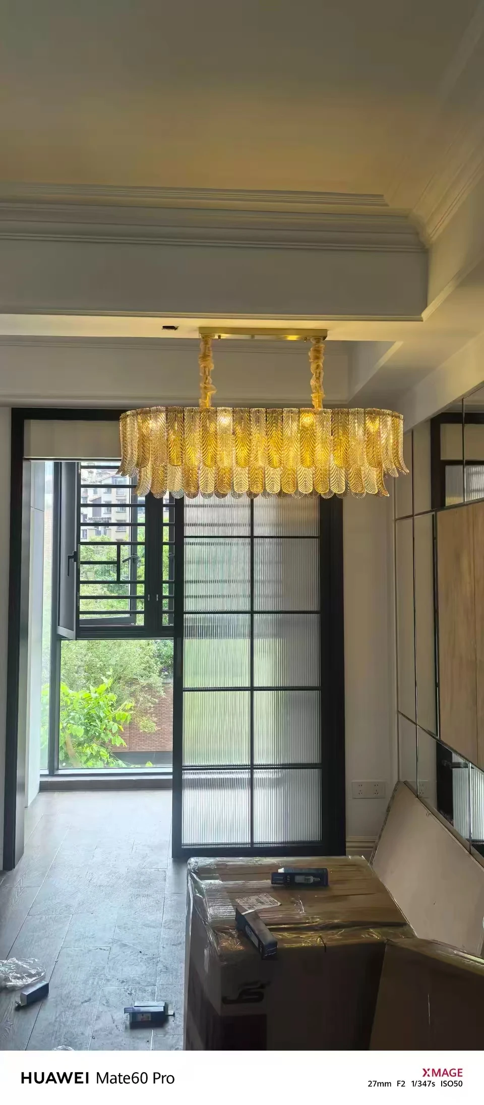 Modern Minimalist Restaurant Pendant Light Natural Marble Light Nordic Design Alabaster Shaped Chandeliers Villa Room Decoration