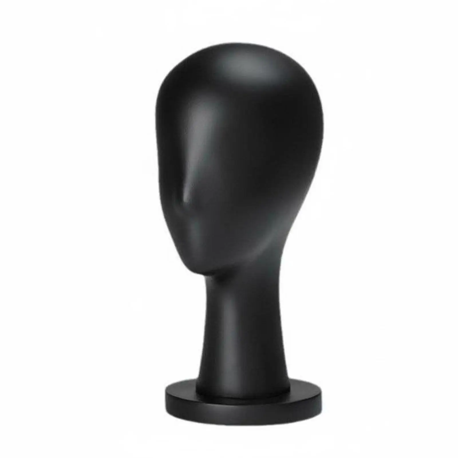 Mannequin Head Hat Stand White Fiberglass Display Holder for Hat Organizer Retail Shop Counter