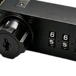 1pcs Heavy=Duty 3 Digit Combination Lock For Office Desk File Cabinet Mailbox Keyless Entry Zinc Alloy Cam Lock