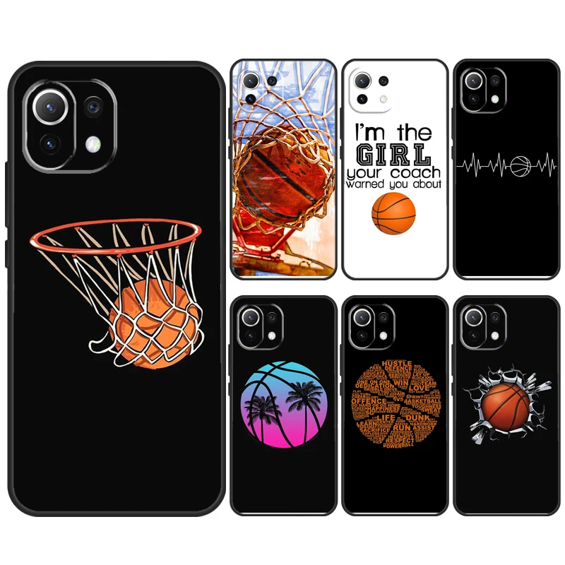 Sport Love Basketball Case For Xiaomi 13 14 Pro Ultra 12 13 Lite 11T 12T 13T POCO F5 M6 X3 X5 X6 Pro F3 M5s Cover