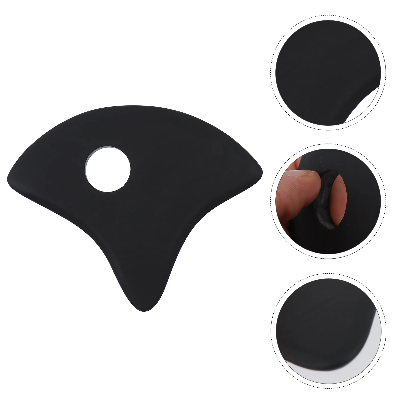 Natural Bian Stone Gua Sha Scraping Board Traditional Massage Tool Face Body Muscle Relief Scraper Plate Promotes Circulation