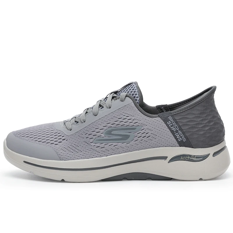 

Skechers Men's Shoes Sports Shoes Fashion Trend Lightweight Outdoor Running Training Casual Walking Shoes 216258-Gry