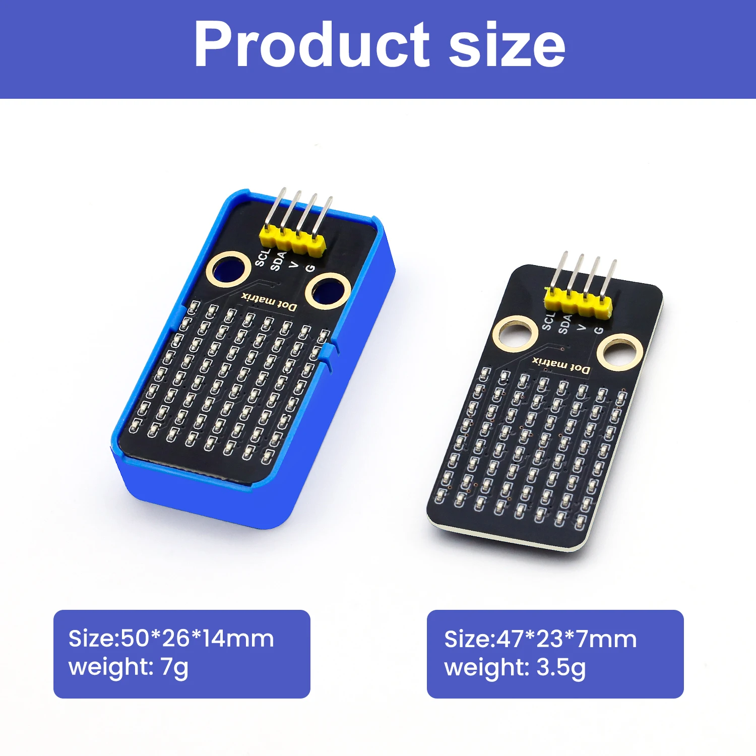نموذج جديد HT16K33_8X8 وحدة مصفوفة نقطية لتقوم بها بنفسك بنة إلكترونية لبرمجة Arduino IDE المتوافقة مع كتل ليغو