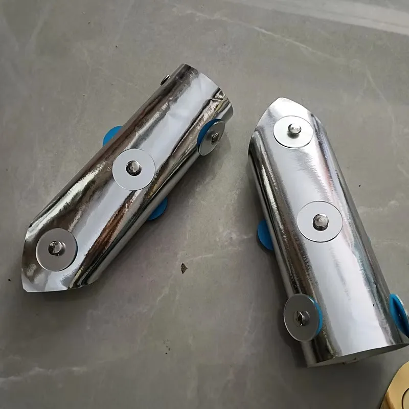 الذكور النساء الذهب والفضة الجلود برشام الذراع كم قفازات هالوين تأثيري اكسسوارات راقصة الكفة مرحلة الأداء المرحلة #3