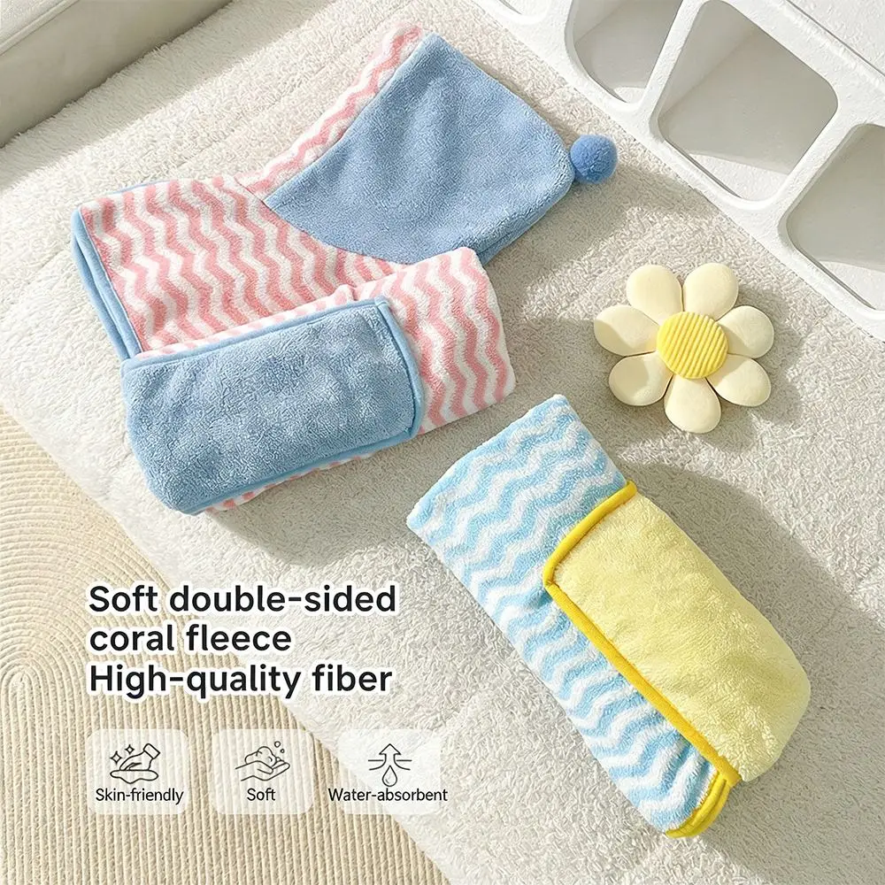 Cute Quick-drying Dog Bathrobe Absorbent Soft Pet Bath Towels Nightwear Pet Bathing Supplies Puppy Robe Cat