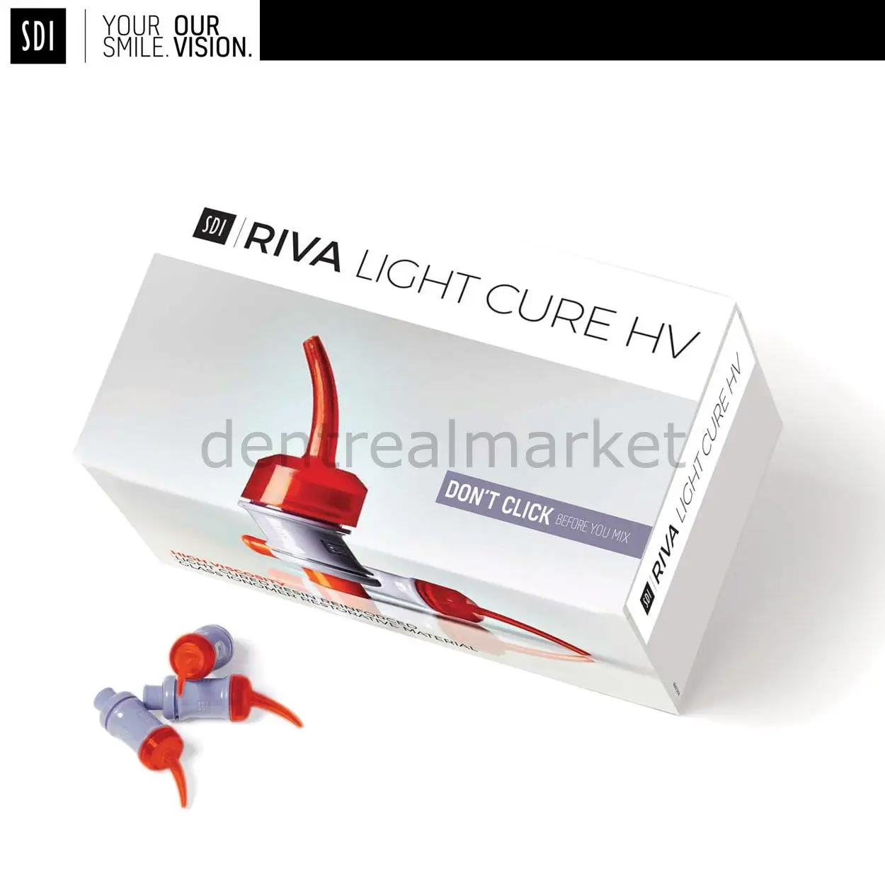 SDI Dental - Riva Light Cure HV - Light Cured Resin Reinforced Glass Ionomer Restorative Material