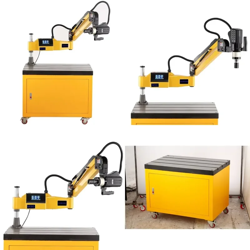 Heavy Duty Industrial Tapping Equipment with Variable Speed Control for Various Material Applications