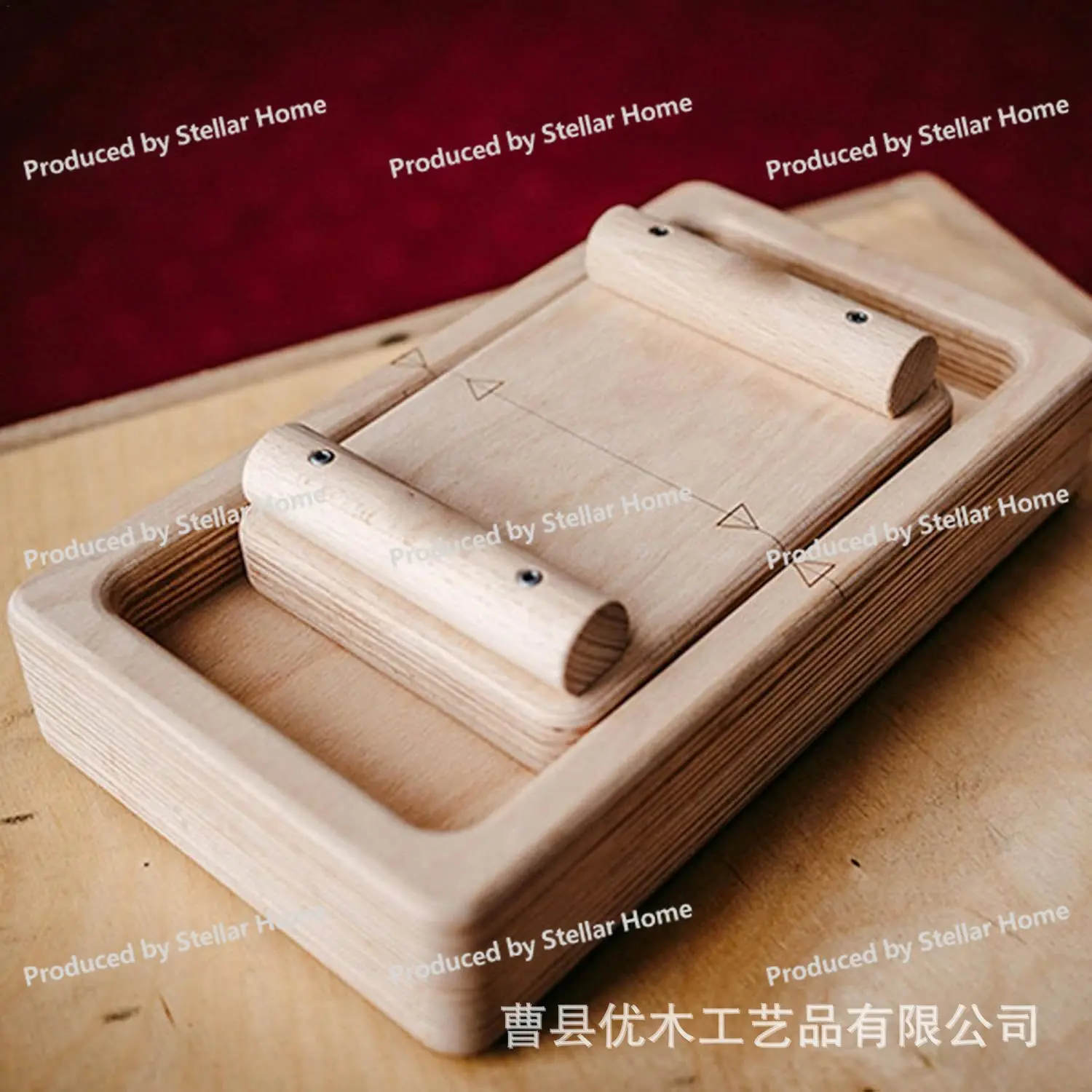 Wooden Finger and Wrist Strength Trainer, Arm Wrestling Strength Competition, Rock Climbing Finger Pull Competition Equipment
