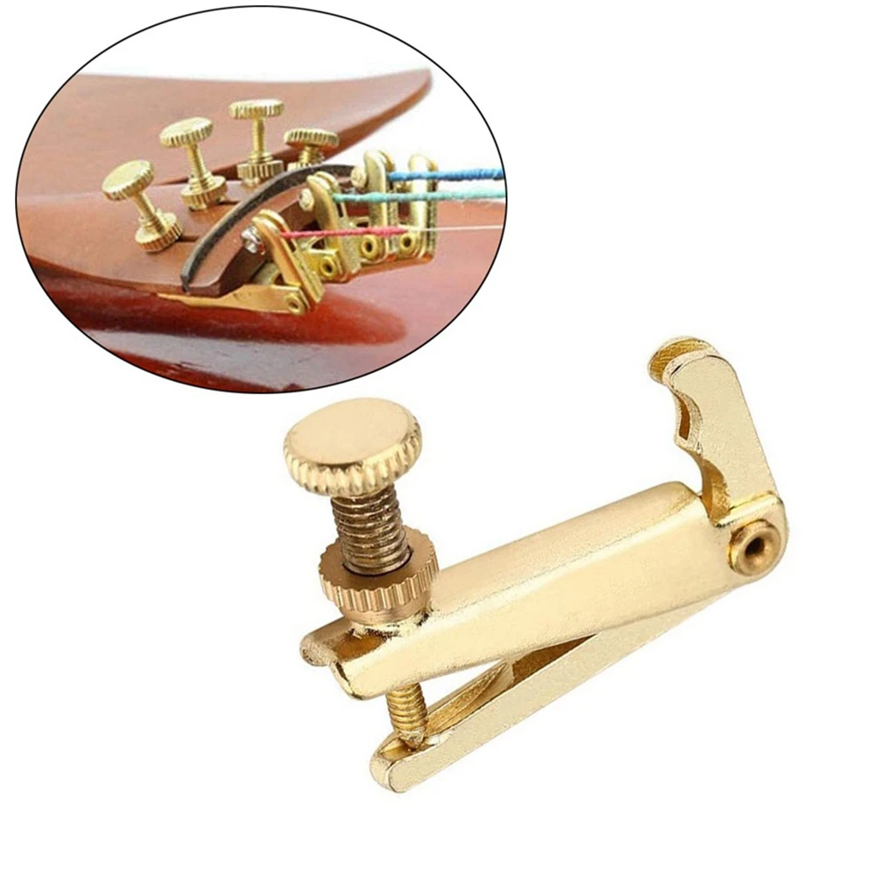 ABUE-4Pcs الكمان سلسلة موالف غرامة موالف الضابط أجزاء صالح 3/4 - 4/4 الكمان الكمان الملحقات