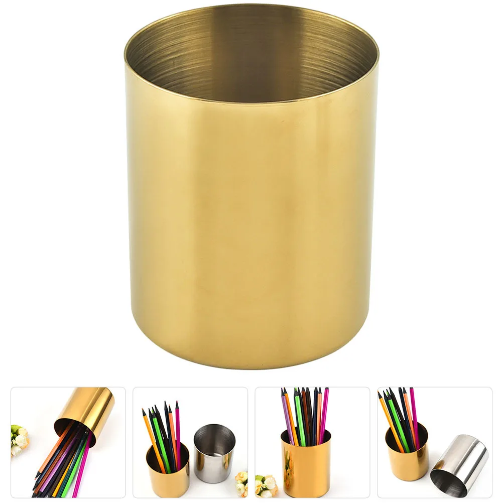 Makeup Brush Holder Pen Holder Carry Portable Desktop Organizer for Cosmetics Makeup Brushes Pen Storage Desktop Storage Box