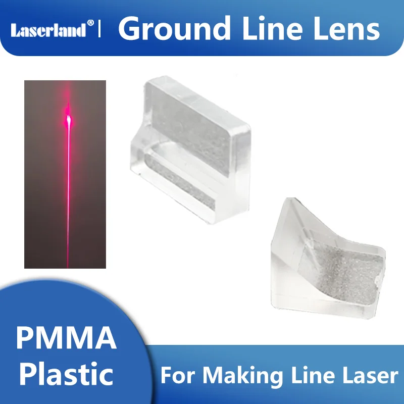 Ground Laser Line Lens Single-Line Lens For Line Laser Module PMMA Material