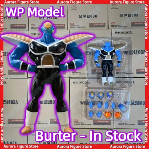 In Stock WP Model Burter 1/12 Dragon Ball SHF Frieza Force Ginyu Force Burter Recoom Jeice Anime Action Figures Toys PVC Gift