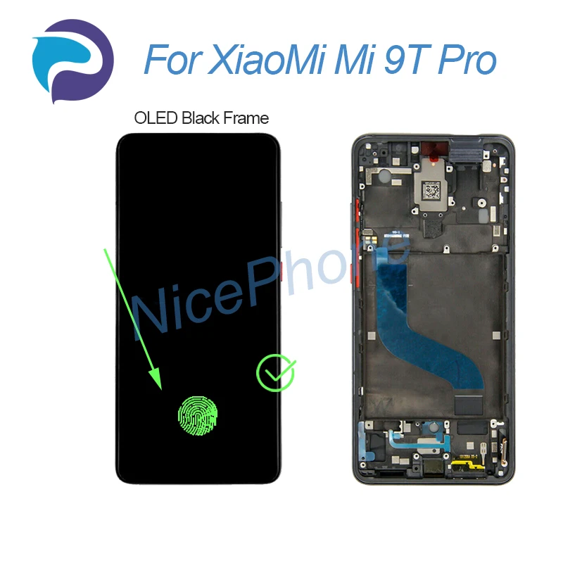 For XiaoMi Mi 9T Pro LCD Display Touch Screen Digitizer Assembly Replacement M1903F11G for XiaoMi Mi 9T Pro Screen Display LCD