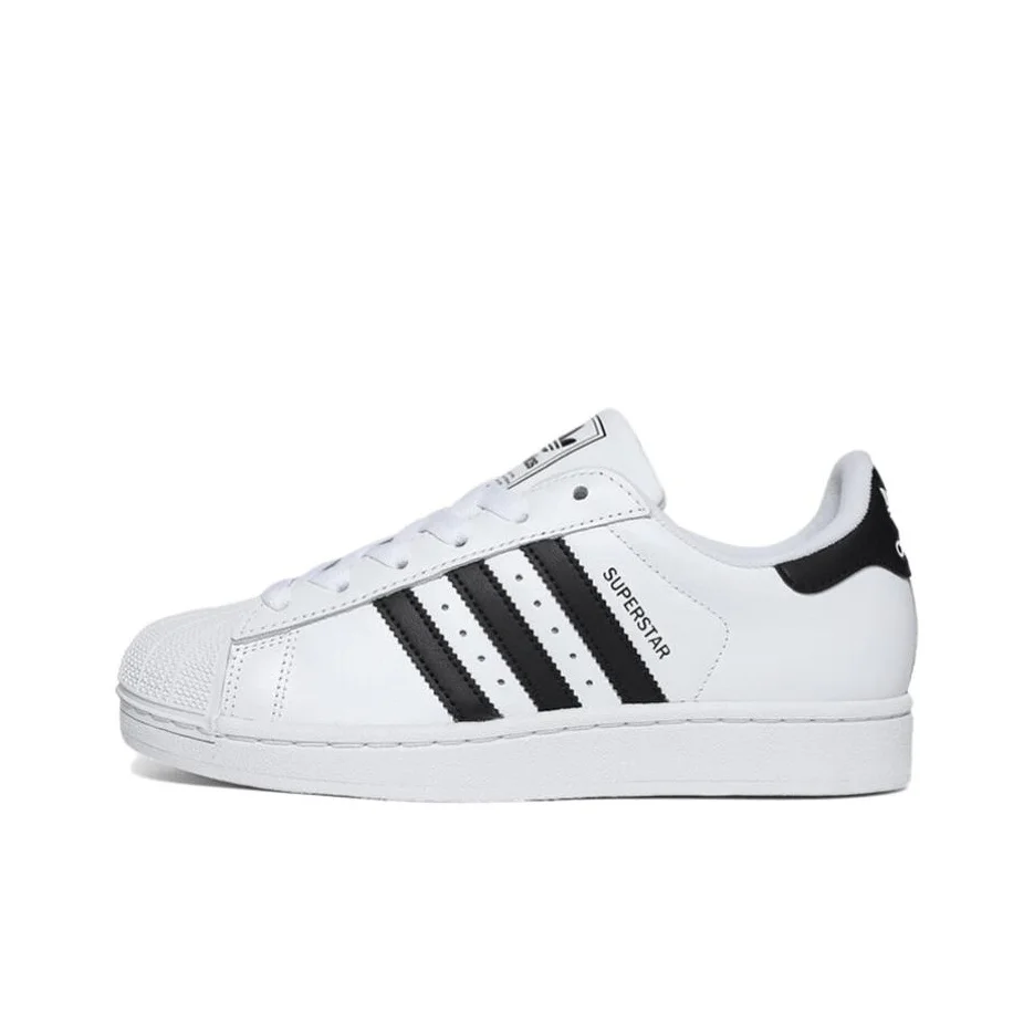 adidas Originals Superstar 2 Trendy athletic sneakers with thin soles Breathable low-top skate shoes Unisex style JH9976