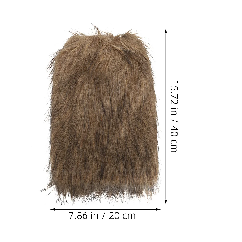 2 uds Bindai Legtaos estilo vikingo envolturas de pierna Retro accesorios de disfraz cálidos ajustables para hombres mujeres fiesta Medieval Rave invierno