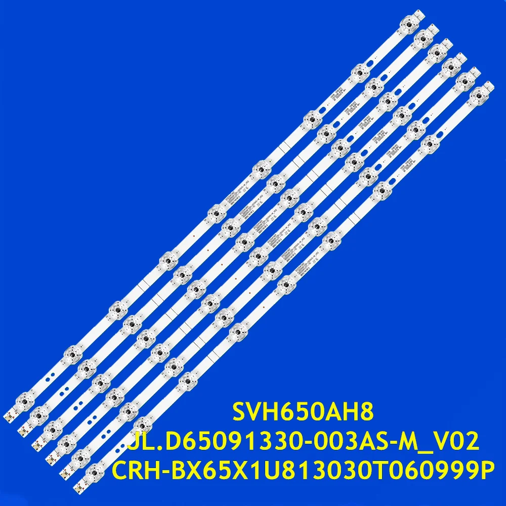 

LED Strip for HZ65A55E HZ65A56E HZ65A57E 65A52E 65R6E3 65R6090G 65H6570G 65R61G 65AE7200F HZ65E3D-PRO JL.D65091330-003AS-M_V02