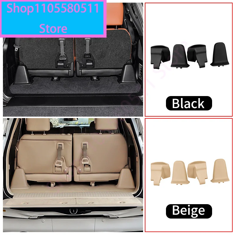 For 2008-2021 Toyota Land Cruiser LC200 J200 Seat Rail Sliding Track Cover Protector Dustproof Anti-Scratch Interior Accessories view 2