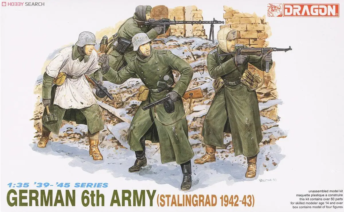 Dragon 6017 1/35 German 6th Army Stalingrad 1942-43 Plastic Model Kit