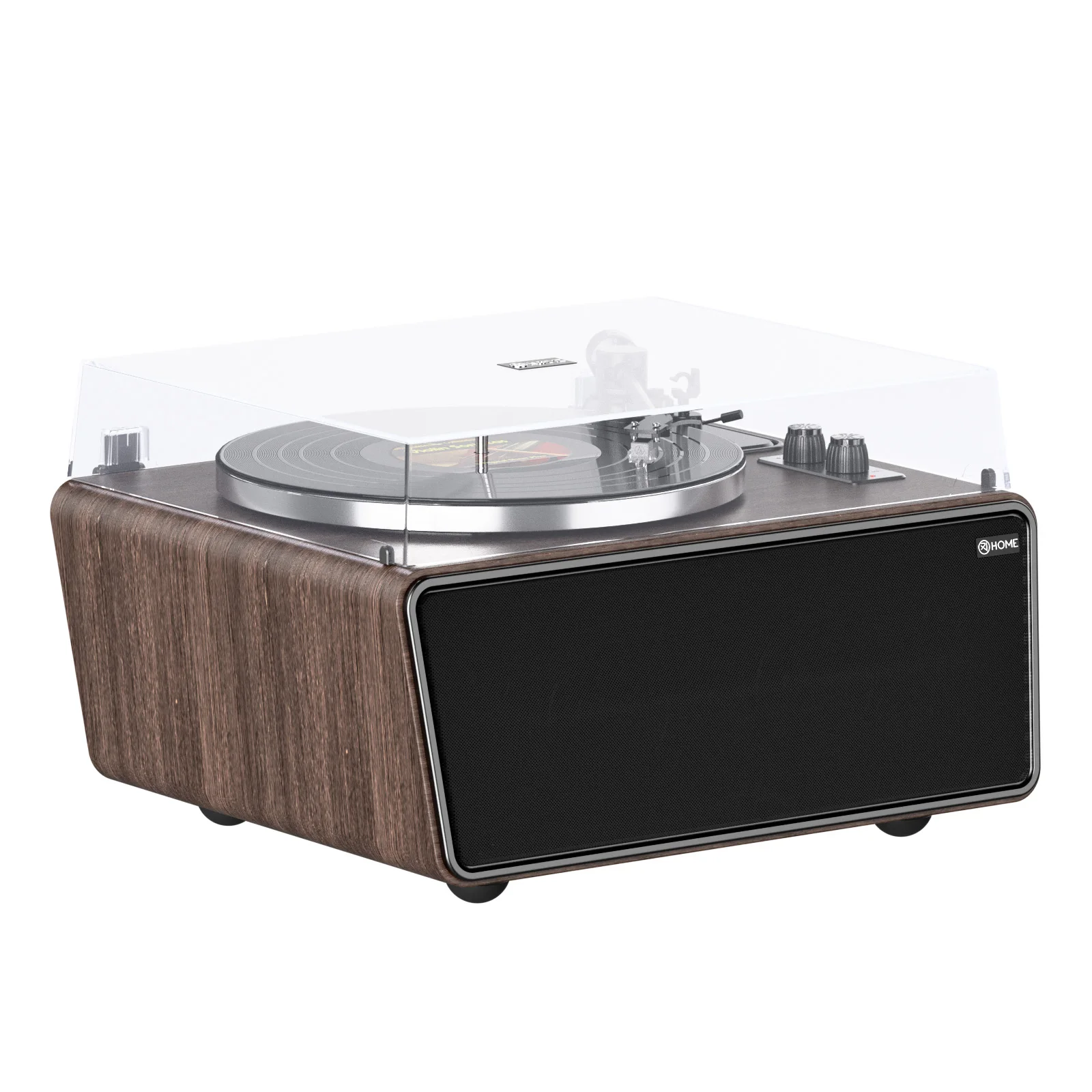 XJ-HOME XJ-H01 Alles-in-één vinylplatenspeler Bluetooth-draaitafel 4 HiFi Stereo AT-3600L Stylus - afbeelding 2