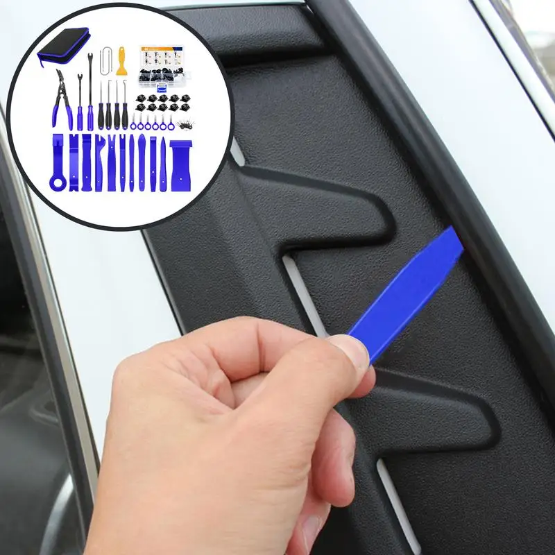 Automotive Trim Tool Dashboard Trim Fastener Remover Car Tools Clip Pliers No Scratch Trim Tool Automotive Interior Removal Tool