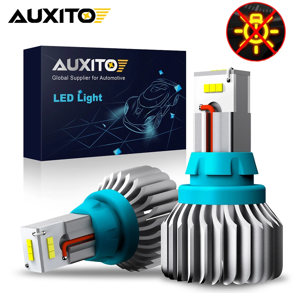 AUXITO 2Pcs 4000LM Canbus T15 Led Bulbs NO Error High Power 912 921 T16 Reversa Lights for Car Bulb Back Up W16W No Hyper Flash