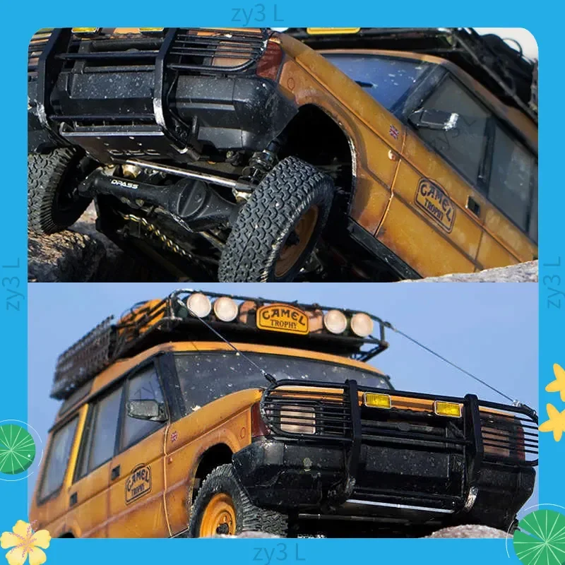 2025 جديد 1:10 D1rc الجيل الثاني لاند روفر ديسكفري محاكاة الهيكل المعدني كأس الجمل تسلق سيارة 313 قاعدة العجلات Rc سيارة