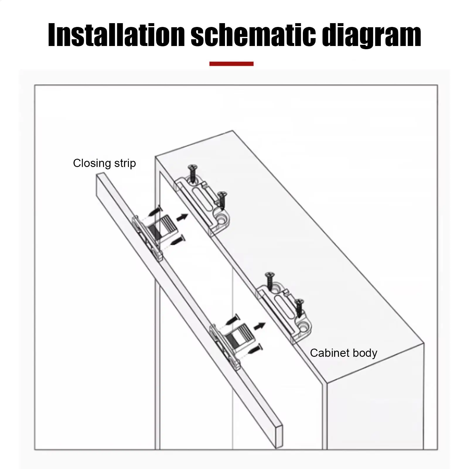 Furniture Panel Connecting Bracket Adjustable Joining Fixing Clip 10-Piece Quick Release Furniture Clip For Wardrobe Kitchen