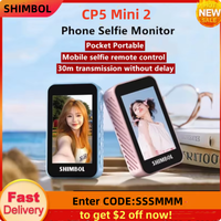 SHIMBOL CP5 Mini2 Selfie Monitor Screen 2.4 inch With Phone Selfie Monitor HD Selfie Screen For iPhone Selfie Vlog