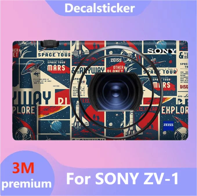 

For SONY ZV-1 Camera Sticker Protective Skin Decal Vinyl Wrap Film Anti-Scratch Protector Coat ZV1