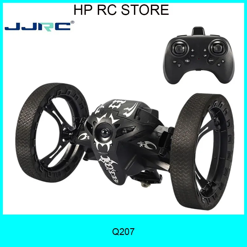 JJRC Q207 coche todoterreno RC de rebote con cámara Wifi HD, coche acrobático, ruedas flexibles, luz Led de rotación, vehículo de salto RC, juguete para regalo