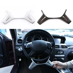 ABS Car Steering Wheel Moulding Decoration Cover Accessories For Mercedes Benz C E GLK M Class W204 W212 C180 C200 X166 W166