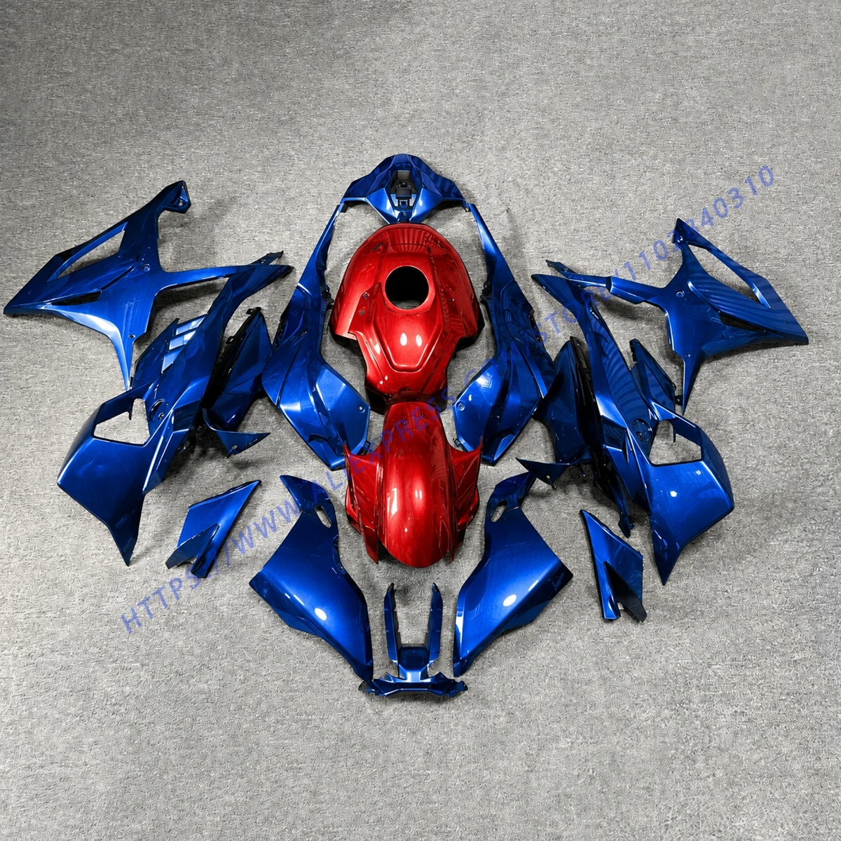 For S1000RR 2025 2026 Sportbike Fairing Kit ABS Plastic Custom Painted Fairings Bodywork Cowl Panels Blue Red Golden