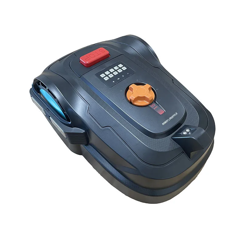 Robot Mower Grass Cutter No Perimeter Cable, App Control, Visual Sensor, Intelligent Robotic Lawn Mower 1000sqm Automatic Charge