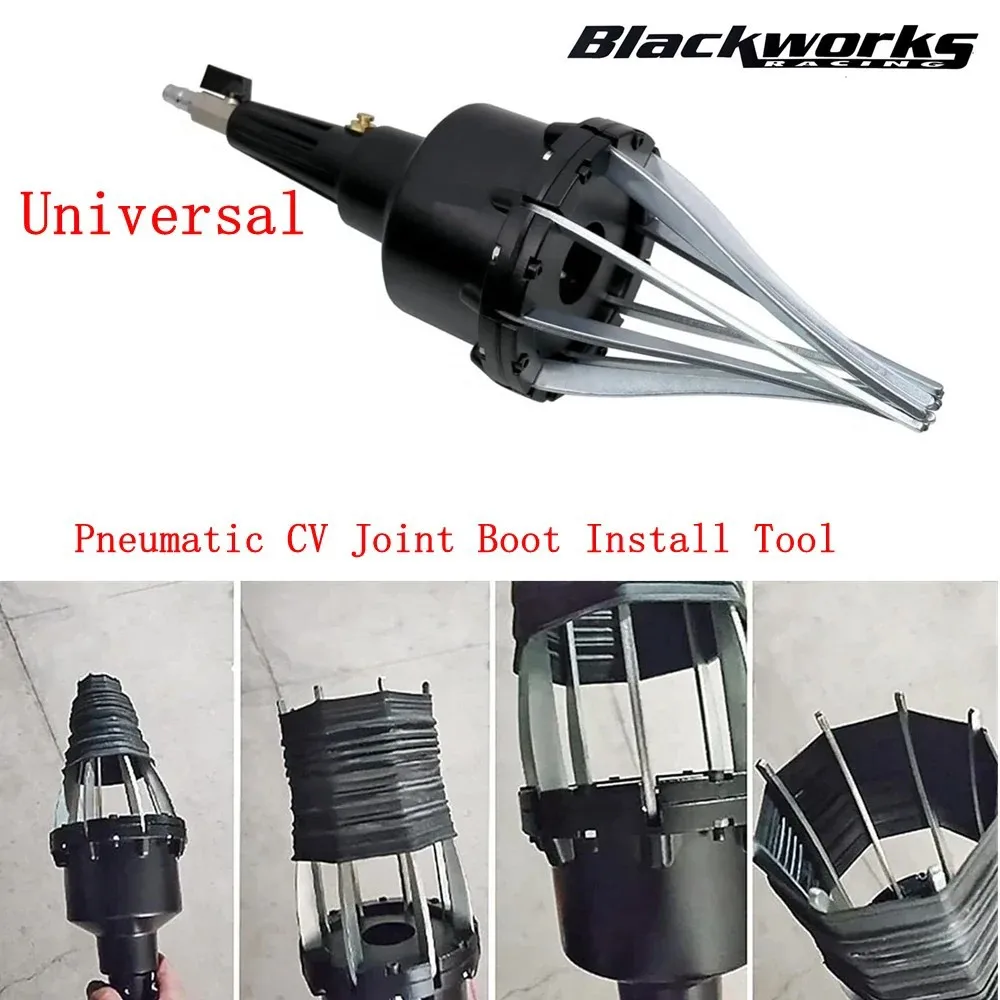 

Universal CV Axle Removal Expander Tool Pneumatic Joint Boot Install Tool CV Boot Tool For Pneumatic Outer Ball Cage Car Black