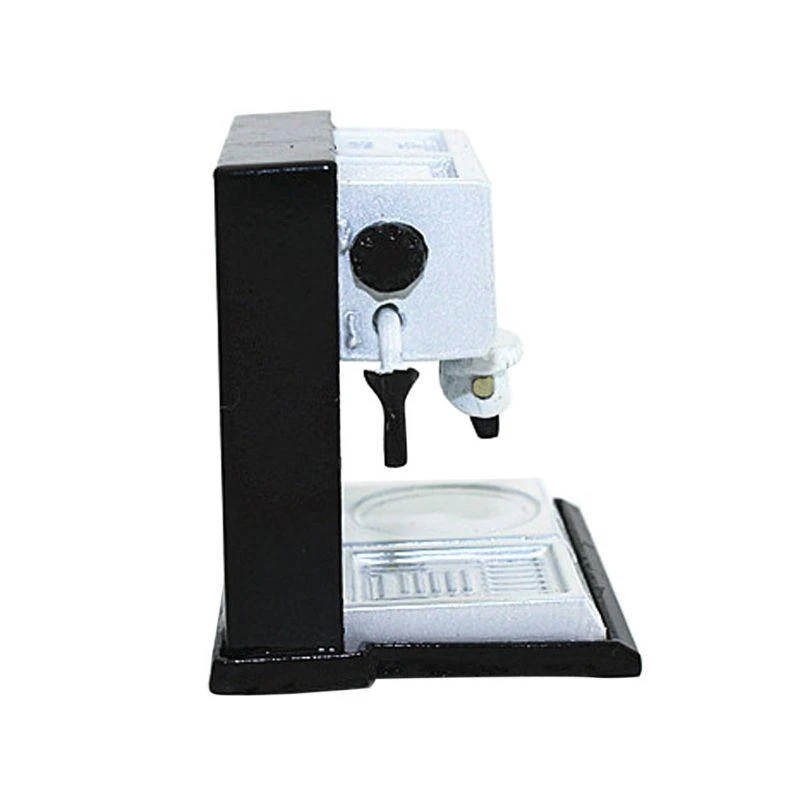 

1:12 Dollhouse Miniature Kitchen Metal Expresso Coffee Machine Decor Ornaments 15UB