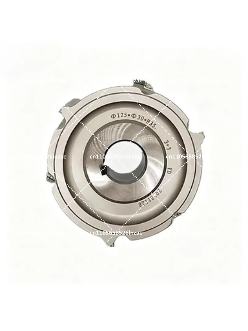1 pair of Pre-Milling Cutter Double Keyway Diamond Milling Cutter for Edge Banding Machine 125x30xH35-H65mm L/R