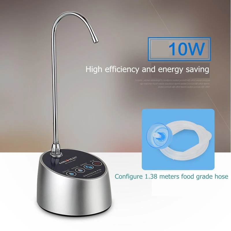 Automatic Water Dispenser Desktop Water Pump Smart Drinking Water Dispensador Bottled Dispenser Electric Pumping Tap for Home