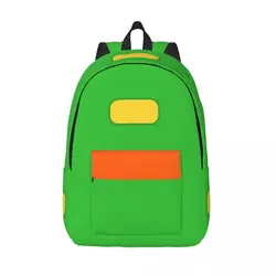 Ash Ketchum Cartoon Impresso Lightweight Casual Schoolbag, Adolescentes, Escola, Ao ar livre, Compras, Escritório