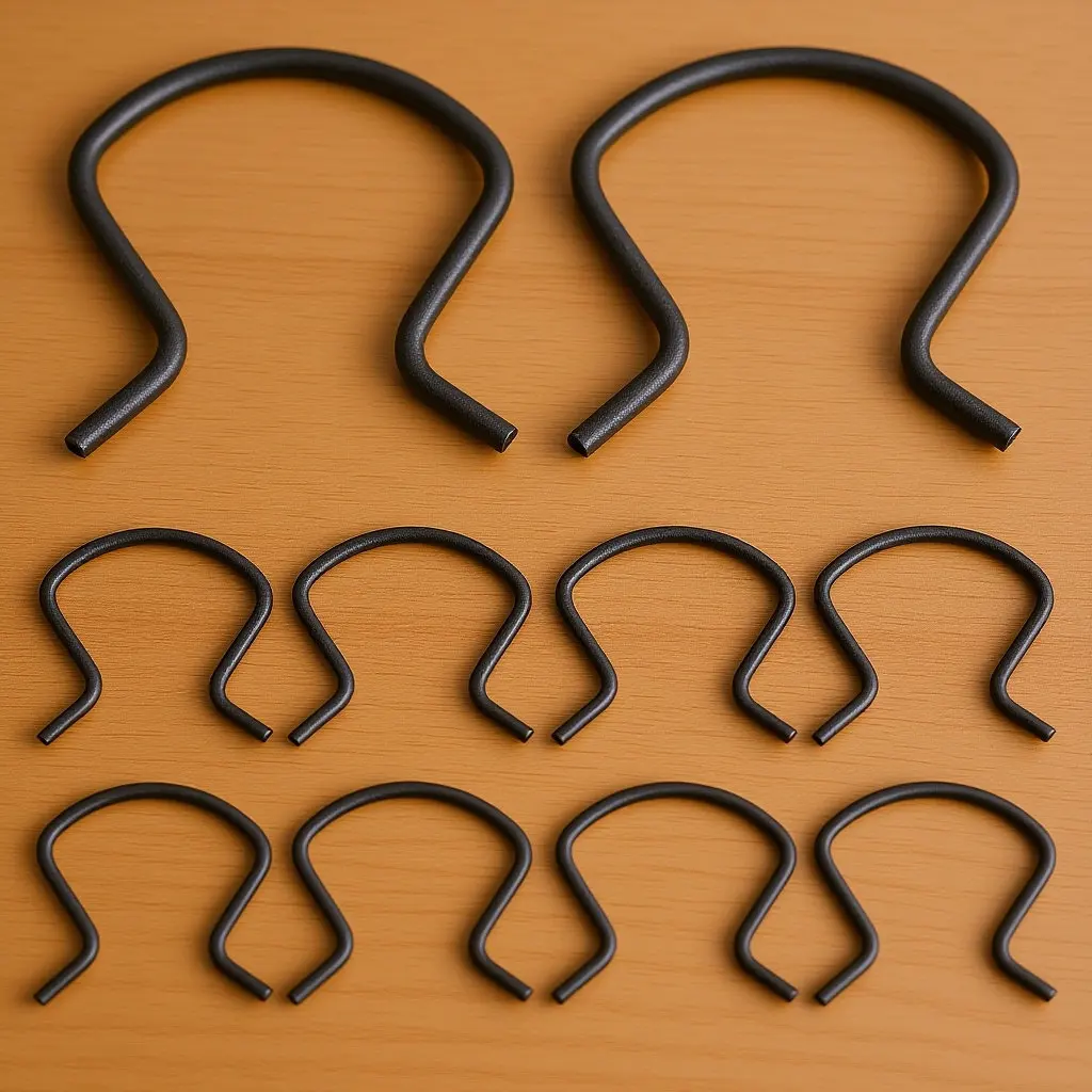

10Pcs Car Window Handle Retaining Clips Metal Crank Retainer Replacement Clip for Smooth Window Operation for Car