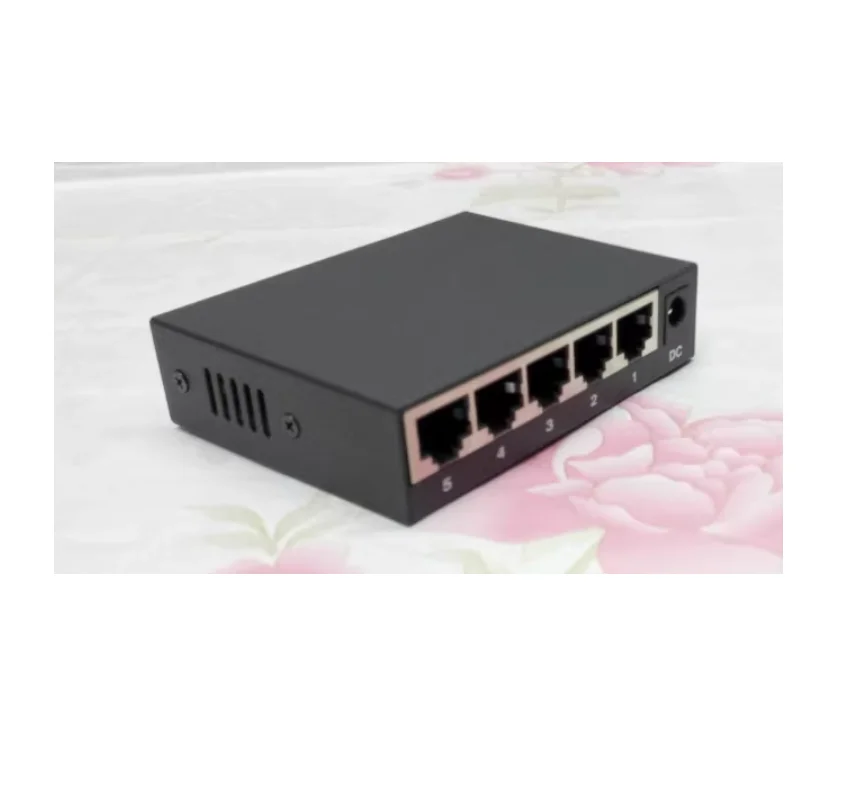 Full 5-port mirrored packet capture switch 5-port HUB hub network packet capture 10/100M switch HUB image
