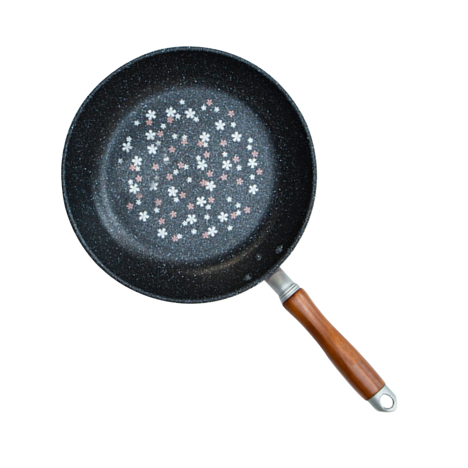 Poêle ronde antiarina pour riz et blé, ustensiles de cuisine ménagers, facile à nettoyer, cuisson sûre, cuisinière à gaz, œuf à frire, universel